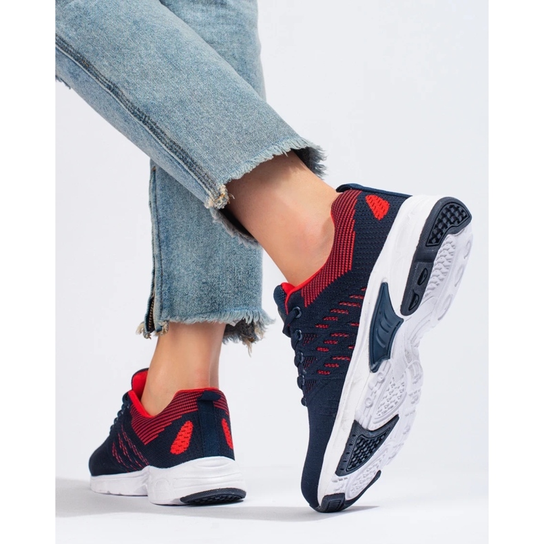 Marinblå DK sportskor för kvinnor 1