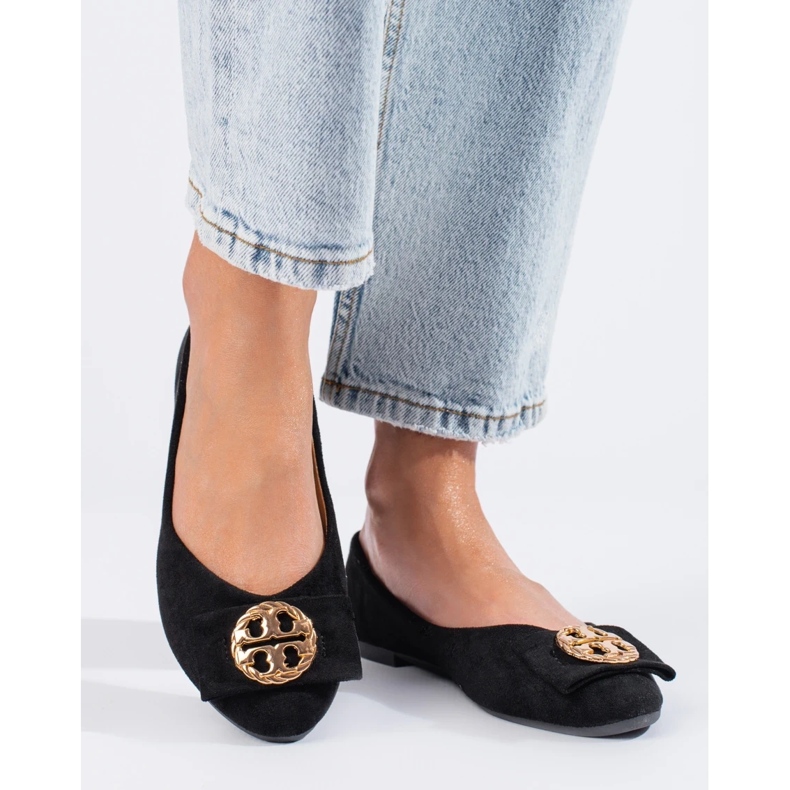 W. Potocki Svarta mockaballerinor med dekor från Potocki 2