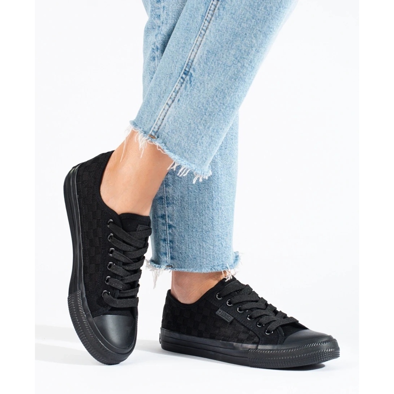 Big Star LL274072 svarta sneakers för kvinnor 1