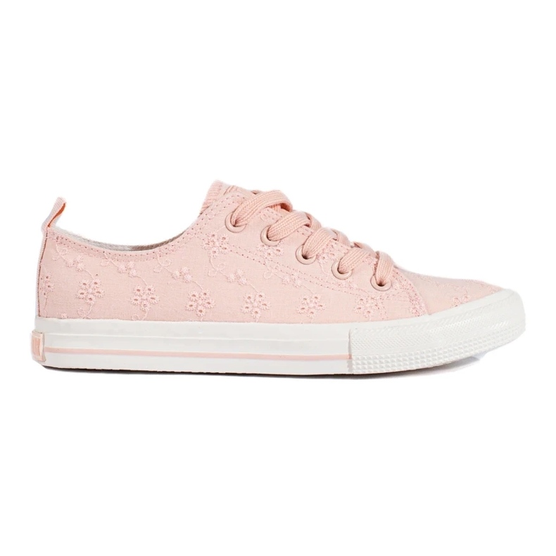 Rosa sneakers för kvinnor Big Star LL274224 2