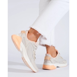 Beige sportskor dam LL274336 Big Star 2