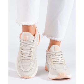 Beige sportskor dam LL274336 Big Star 1