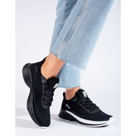 Svarta sportskor med tjock sula Big Star LL274327 2