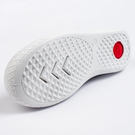 SHELOVET 3F grå slip-on sneakers för barn 1