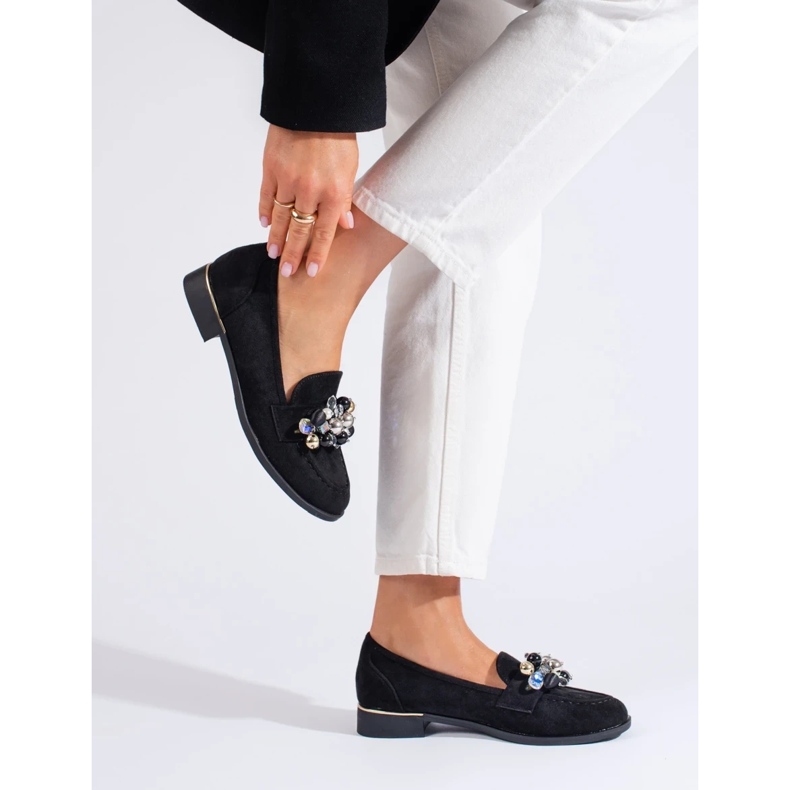 Svarta kvinnors herrar med Shelovet-kristaller 2