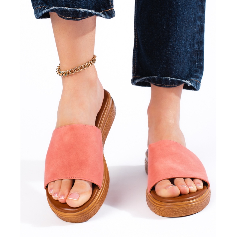 Gröna mockatofflor för kvinnor 2