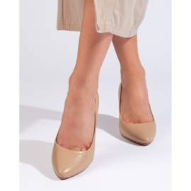 Beige stilettpumps från Sergio Leone 2
