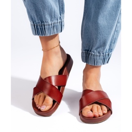 Bruna flip-flops för kvinnor av Sergio Leone 2