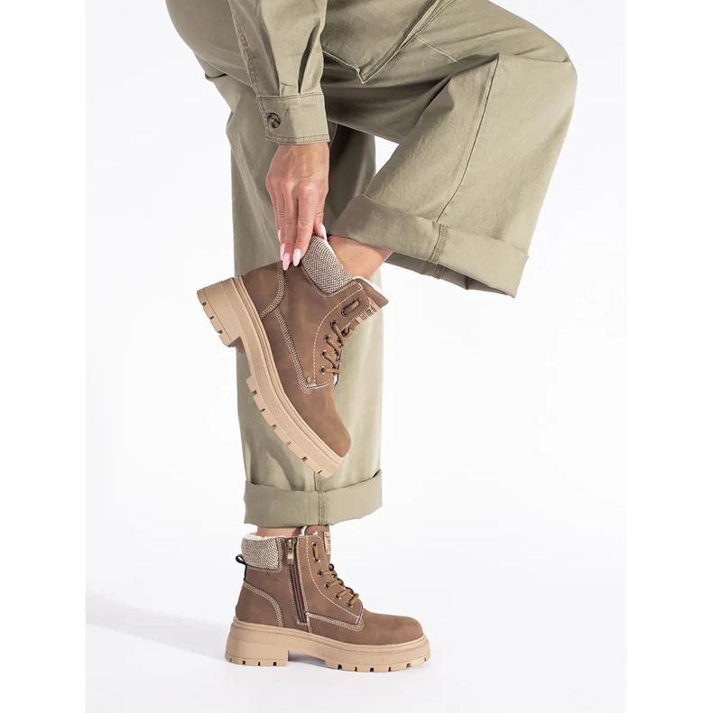 Bruna isolerade damstövlar 1