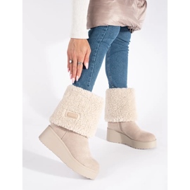 Seastar Beige isolerade damstövlar 1