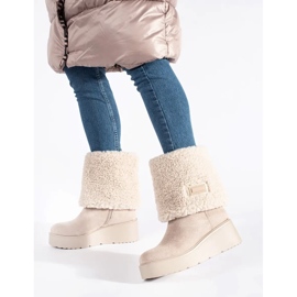 Seastar Beige isolerade damstövlar 4