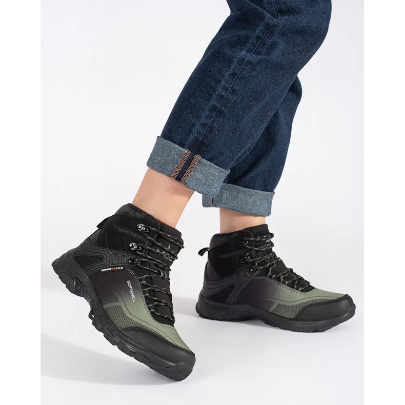 Vico Svarta och gröna vandringsskor 1