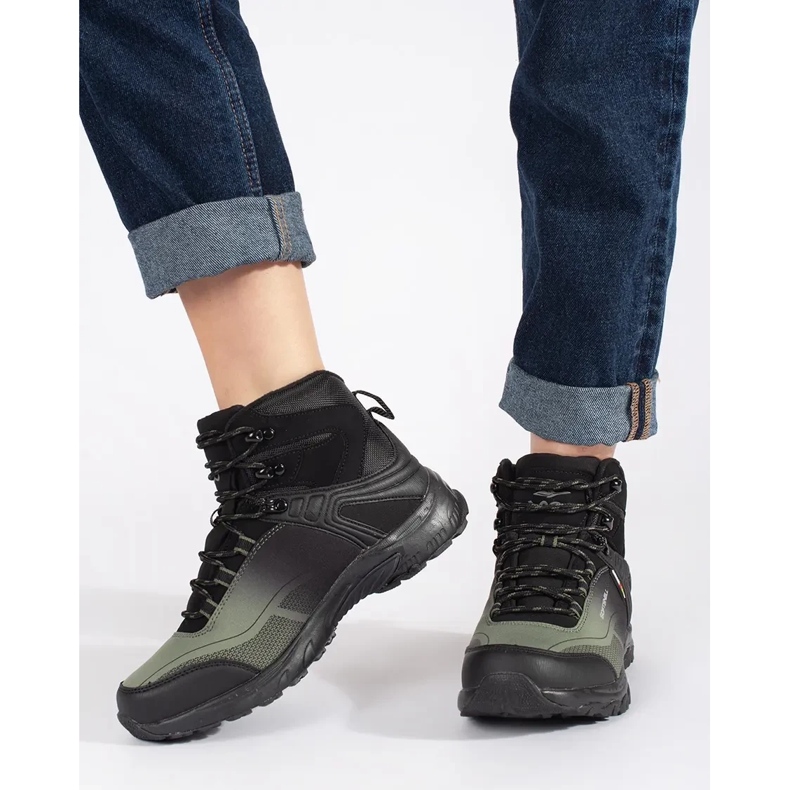 Vico Svarta och gröna vandringsskor 2