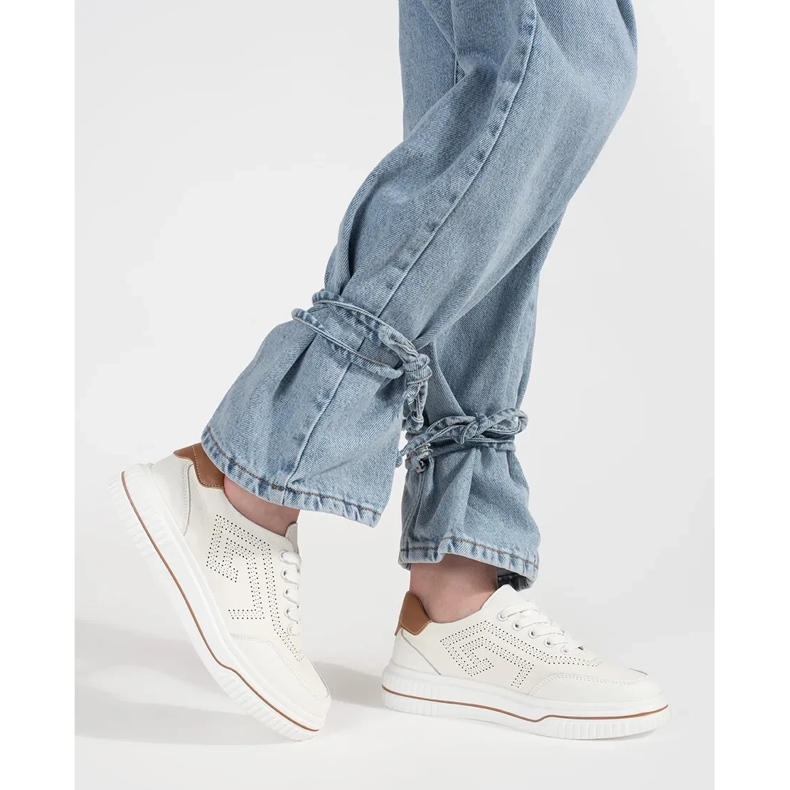 Goodin Vita stansande lädersneakers 1