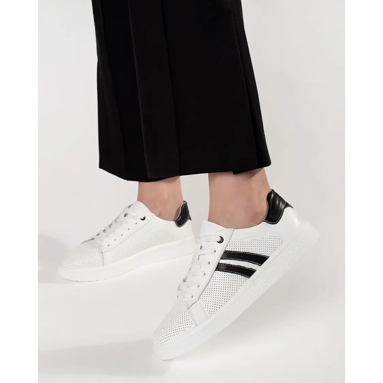 Goodin Vita öppningar av OpenWork -sneakers av naturläder 1