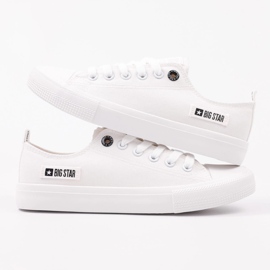Big Star KK274008 Kvinnor Sneakers vit 2