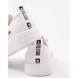 Big Star KK274008 Kvinnor Sneakers vit 1