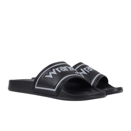 Wrangler Averell Slider Low 20251042 25y Black Flip -flops svart 1
