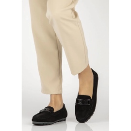 Filippo DP3630/25 läder loafers bk svart 1