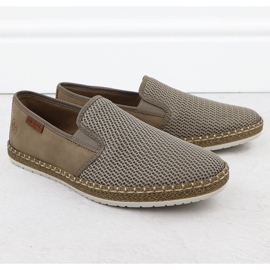 Herrskor infogade Beige Rieker B5265-65 1