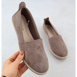 Kvinnors espadrilles gled mocka khaki potocki py16332 grön 1