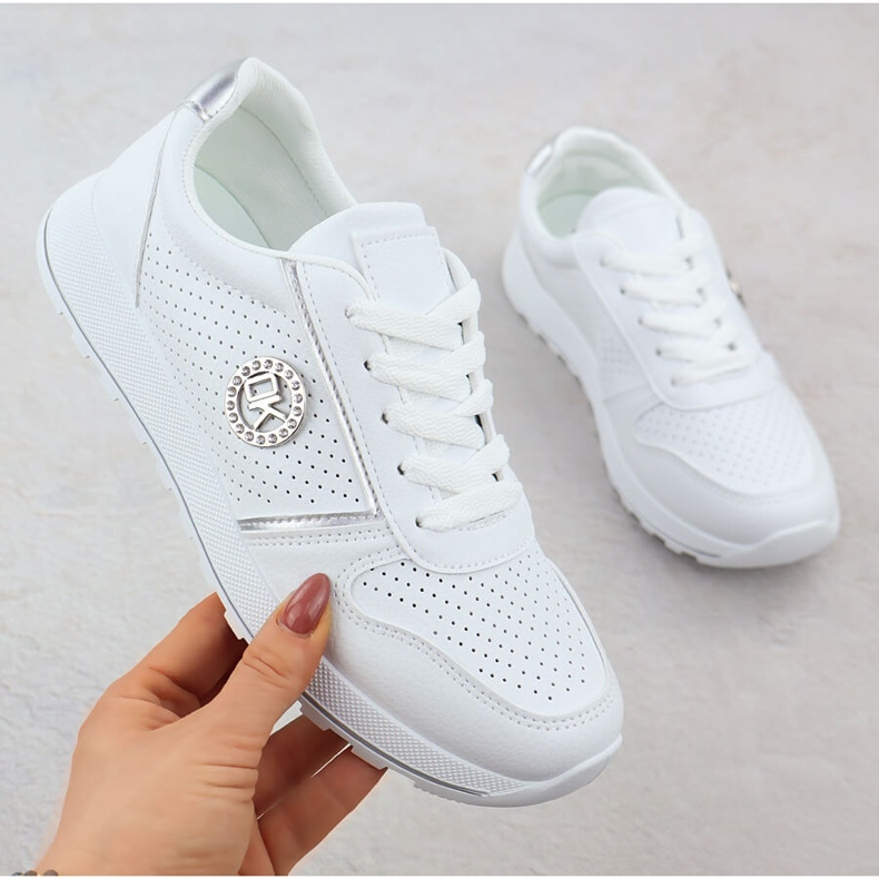 Kvinnors sportskor White Potocki Py16342 vit 1