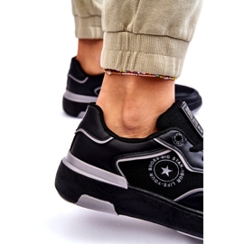 Kvinnors Big Star LL2744443 Svart-delande sportskor 3