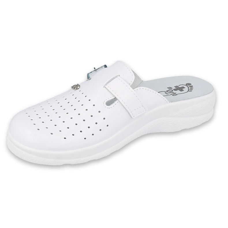 Dr.orto Befado Men's White Slippers 157M102 vit 1