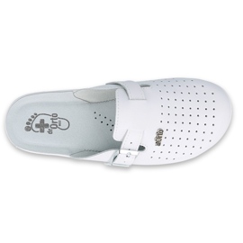 Dr.orto Befado Men's White Slippers 157M102 vit 3