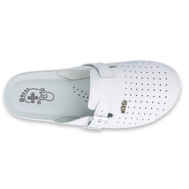 Dr.orto Befado Men's White Slippers 157M102 vit 3