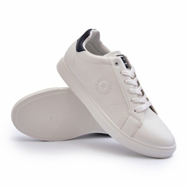Låga sneakers för män Eco Leather Big Star NN174282 Vit 3