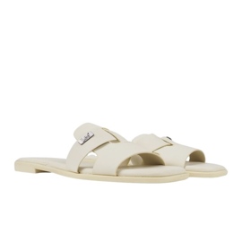 Lee Estill Slider Low 50251024 33F Cream Flip -flops beige 1