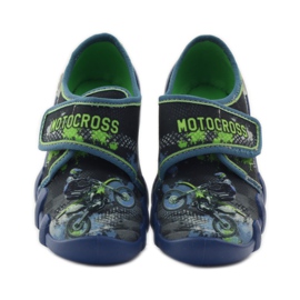 Befado barnskor tofflor sneakers 273x226 marinblå grön 4