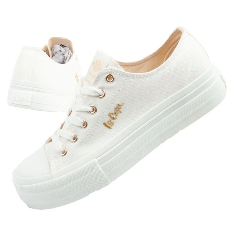 Lee Cooper LCW-25-02-3289l Skor White Sneakers vit 1
