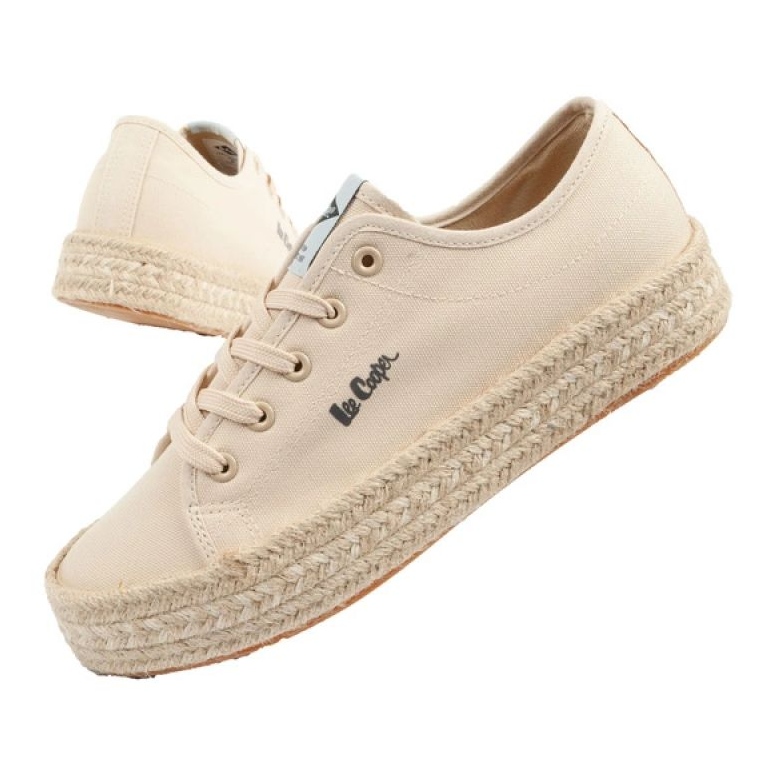 Lee Cooper LCW-25-44-3215L skor Beige Espadrilles 1
