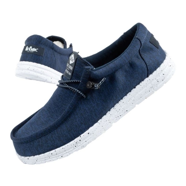 Lee Cooper LCW-25-04-3161M skor Navy Blue Loafers blå 1