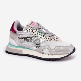 Sneakers Women's Sports Shoes D.Franklin DFSH378006 Silver silver- 5