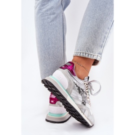 Sneakers Women's Sports Shoes D.Franklin DFSH378006 Silver silver- 7