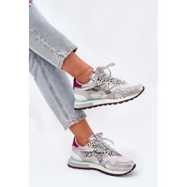 Sneakers Women's Sports Shoes D.Franklin DFSH378006 Silver silver- 9