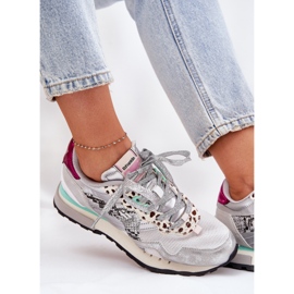 Sneakers Women's Sports Shoes D.Franklin DFSH378006 Silver silver- 10