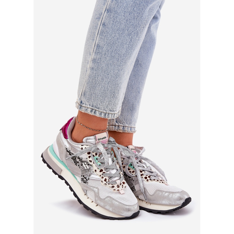 Sneakers Women's Sports Shoes D.Franklin DFSH378006 Silver silver- 1
