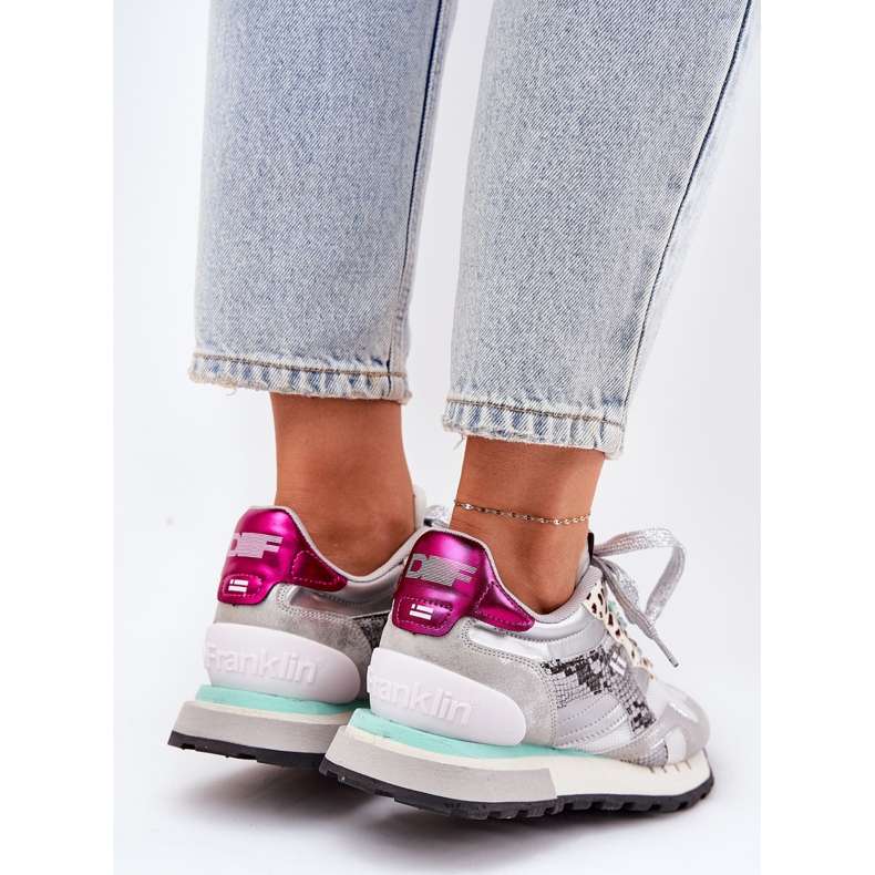 Sneakers Women's Sports Shoes D.Franklin DFSH378006 Silver silver- 2