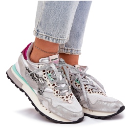 Sneakers Women's Sports Shoes D.Franklin DFSH378006 Silver silver- 11