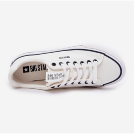 Big Star NN174017 Mäns låga sneakers vit 5