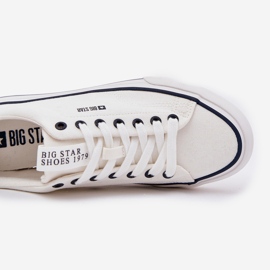 Big Star NN174017 Mäns låga sneakers vit 6
