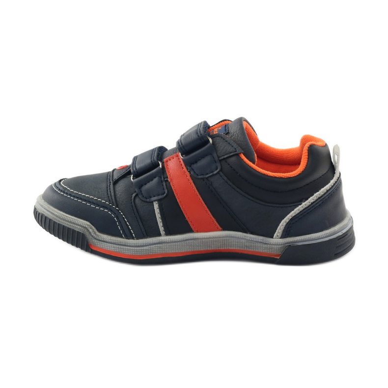 American Club ADI American 152625 marinblå sneakers orange 2