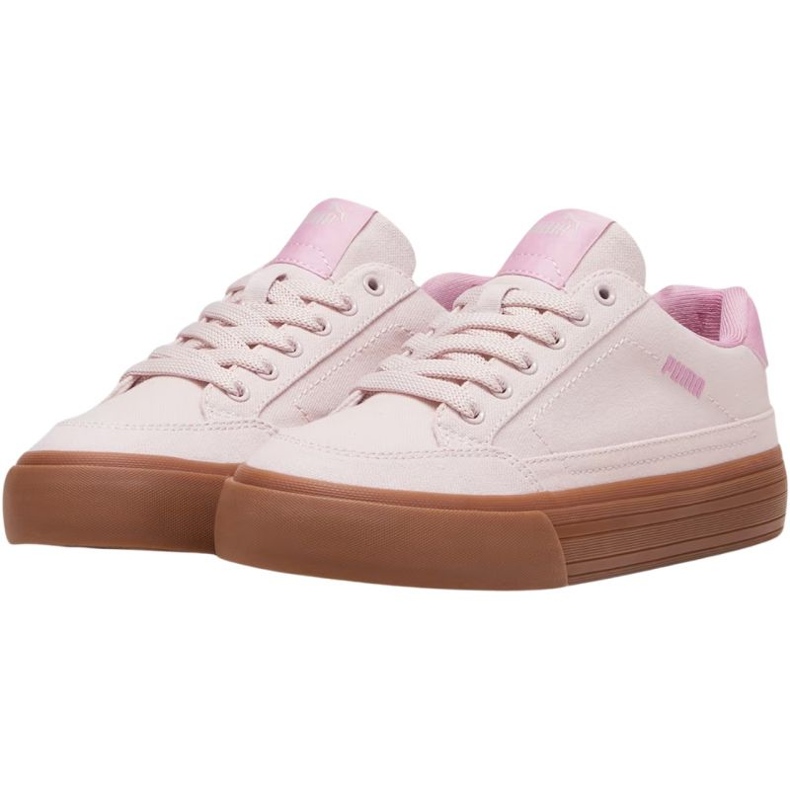 Kvinnors sneakers Puma Court Classic 395020 11 rosa 1