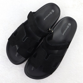 Kvinnors tofflor Black Potocki GN17303 svart 3