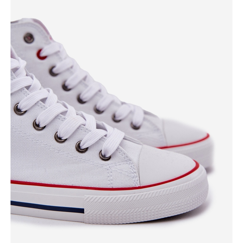 Material Men's Big Star NN174305 Hi-Polish System System White System vit 2