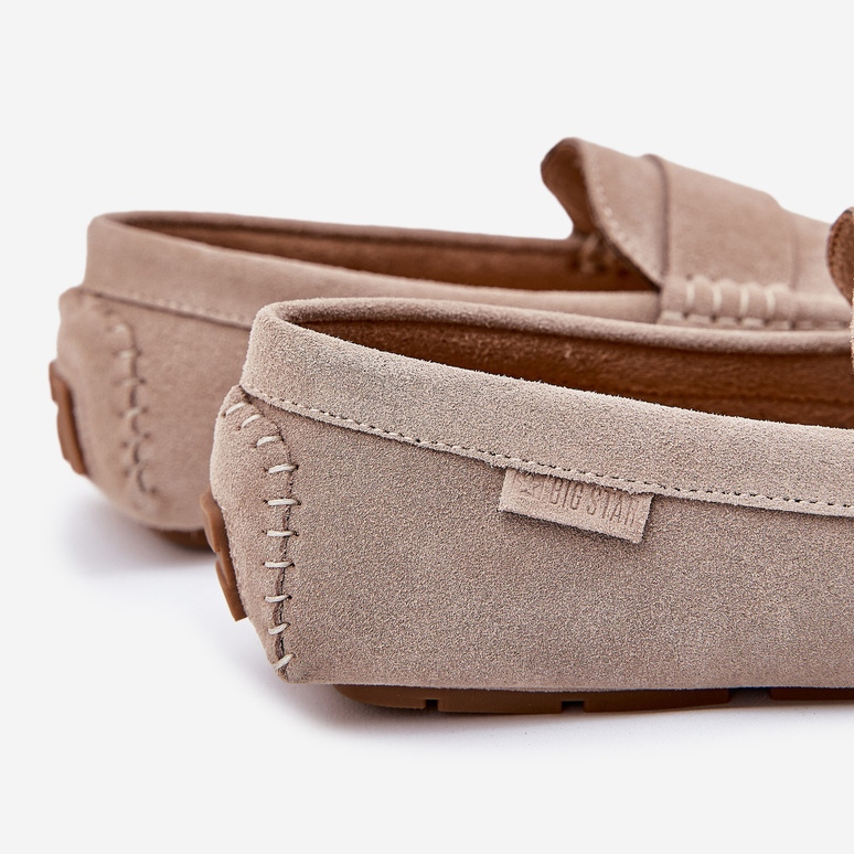 Big Star RR174050 herrarnas mocka loafers beige 2